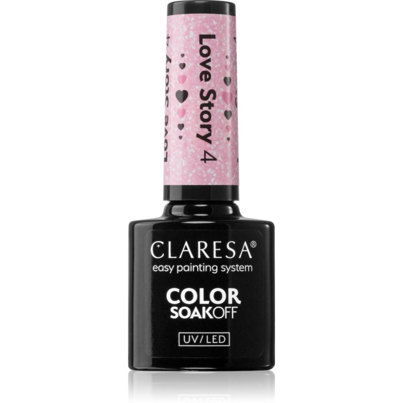 Claresa SoakOff UV/LED Color Love Story géles körömlakk árnyalat 4 5 g-Ár