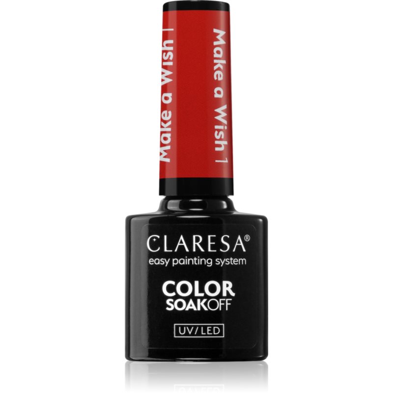 Claresa SoakOff UV/LED Color Make a Wish géles körömlakk árnyalat 1 5 g-Ár