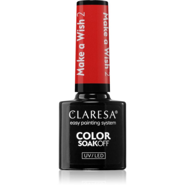 Claresa SoakOff UV/LED Color Make a Wish géles körömlakk árnyalat 2 5 g-Ár