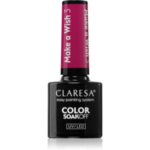 Claresa SoakOff UV/LED Color Make a Wish géles körömlakk árnyalat 3 5 g-Ár