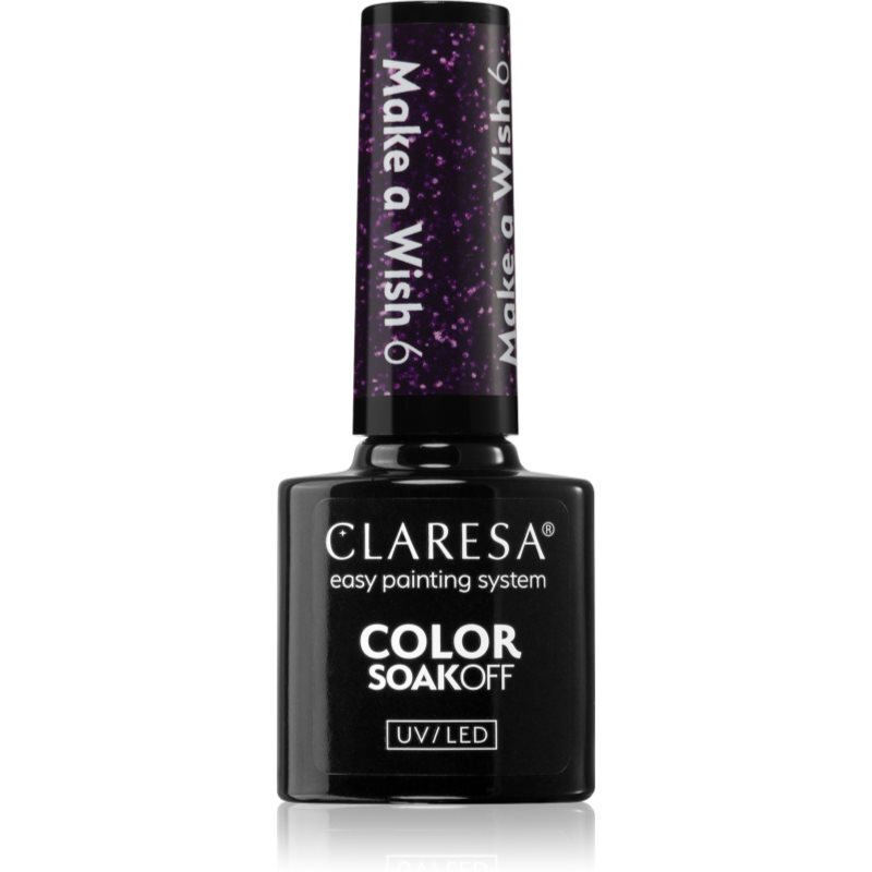 Claresa SoakOff UV/LED Color Make a Wish géles körömlakk árnyalat 6 5 g-Ár