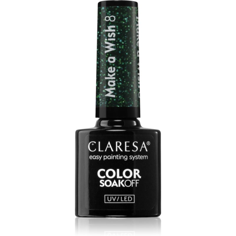 Claresa SoakOff UV/LED Color Make a Wish géles körömlakk árnyalat 8 5 g-Ár