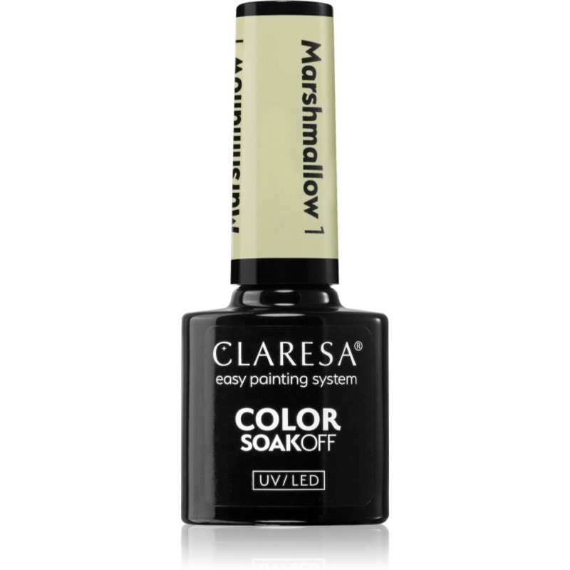 Claresa SoakOff UV/LED Color Marshmallow géles körömlakk árnyalat 1 5 g-Ár