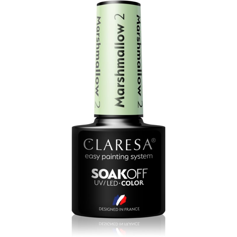 Claresa SoakOff UV/LED Color Marshmallow géles körömlakk árnyalat 2 5 g-Ár