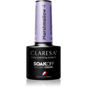 Claresa SoakOff UV/LED Color Marshmallow géles körömlakk árnyalat 4 5 g-Ár