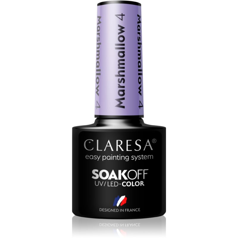 Claresa SoakOff UV/LED Color Marshmallow géles körömlakk árnyalat 4 5 g-Ár