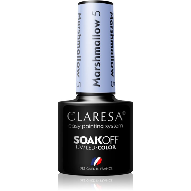 Claresa SoakOff UV/LED Color Marshmallow géles körömlakk árnyalat 5 5 g-Ár