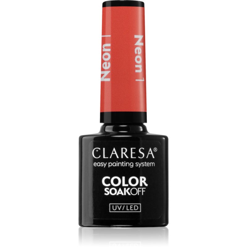 Claresa SoakOff UV/LED Color Neon géles körömlakk árnyalat 1 5 g-Ár