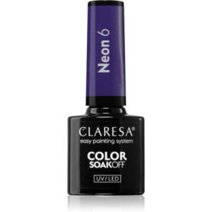 Claresa SoakOff UV/LED Color Neon géles körömlakk árnyalat 6 5 g-Ár