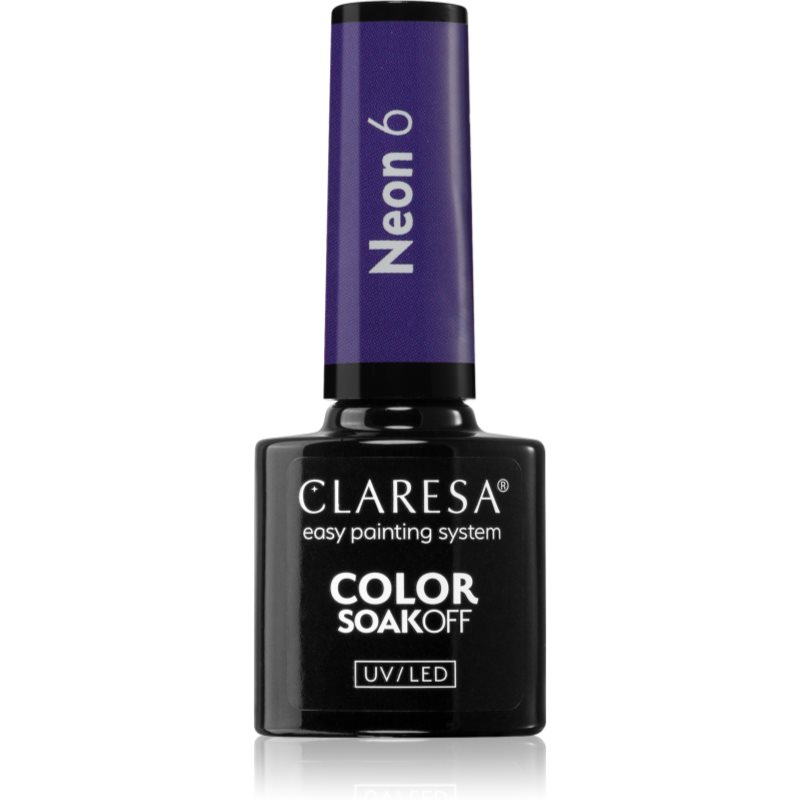 Claresa SoakOff UV/LED Color Neon géles körömlakk árnyalat 6 5 g-Ár