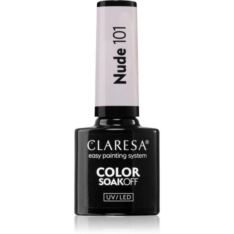 Claresa SoakOff UV/LED Color Nude géles körömlakk árnyalat 101 5 g-Ár