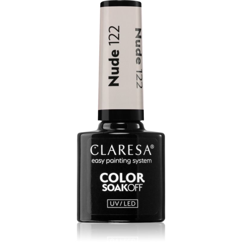 Claresa SoakOff UV/LED Color Nude géles körömlakk árnyalat 122 5 g-Ár