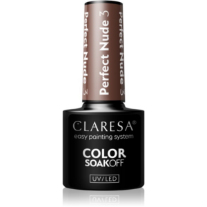 Claresa SoakOff UV/LED Color Perfect Nude géles körömlakk árnyalat 3 5 g-Ár