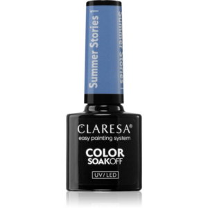 Claresa SoakOff UV/LED Color Summer Stories géles körömlakk árnyalat 1 5 g-Ár