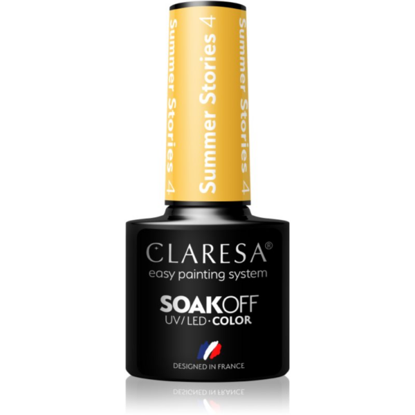 Claresa SoakOff UV/LED Color Summer Stories géles körömlakk árnyalat 4 5 g-Ár