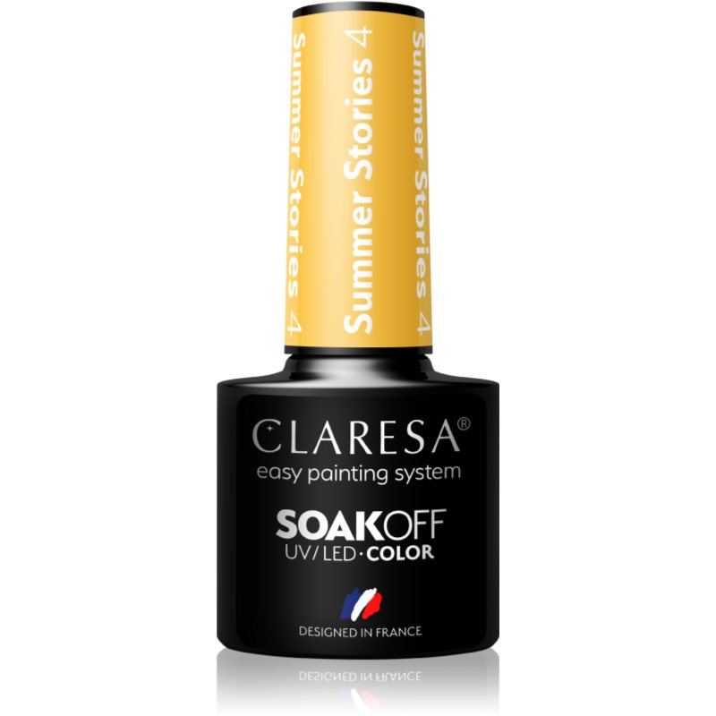 Claresa SoakOff UV/LED Color Summer Stories géles körömlakk árnyalat 4 5 g-Ár