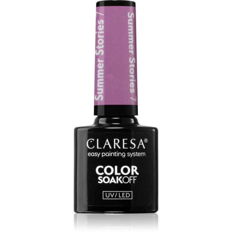 Claresa SoakOff UV/LED Color Summer Stories géles körömlakk árnyalat 7 5 g-Ár