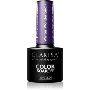 Claresa SoakOff UV/LED Color Winter Wonderland géles körömlakk árnyalat 7 5 g-Ár