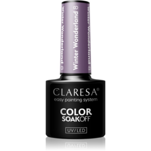 Claresa SoakOff UV/LED Color Winter Wonderland géles körömlakk árnyalat 8 5 g-Ár
