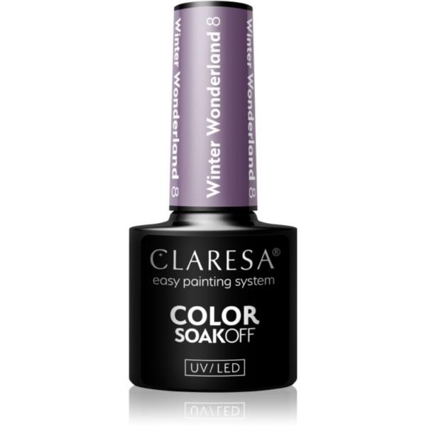 Claresa SoakOff UV/LED Color Winter Wonderland géles körömlakk árnyalat 8 5 g-Ár