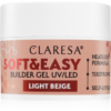 Claresa Soft&Easy Builder Gel alaplakk körmökre árnyalat Light Beige 12 g-Ár