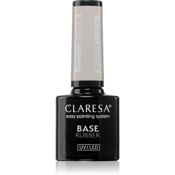 Claresa UV/LED Base Rubber bázis lakk zselés műkörömhöz árnyalat 1 5 g-Ár