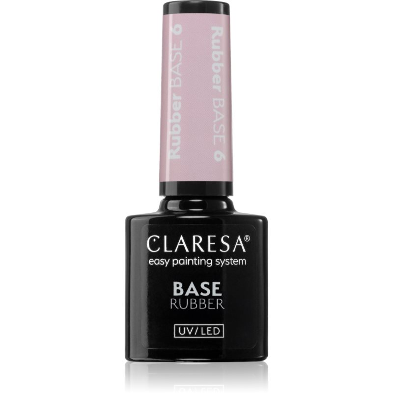 Claresa UV/LED Base Rubber bázis lakk zselés műkörömhöz árnyalat 6 5 g-Ár