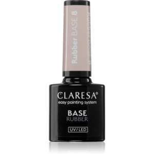 Claresa UV/LED Base Rubber bázis lakk zselés műkörömhöz árnyalat 8 5 g-Ár