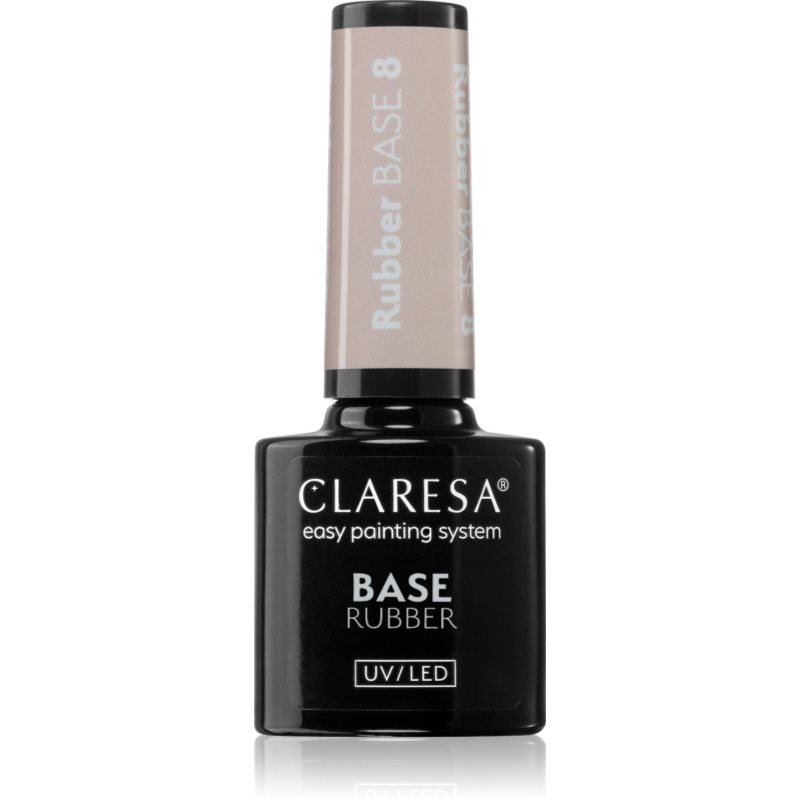 Claresa UV/LED Base Rubber bázis lakk zselés műkörömhöz árnyalat 8 5 g-Ár