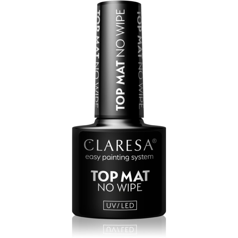 Claresa UV/LED Top Mat No Wipe fedő gél lakk matt hatású 5 g-Ár