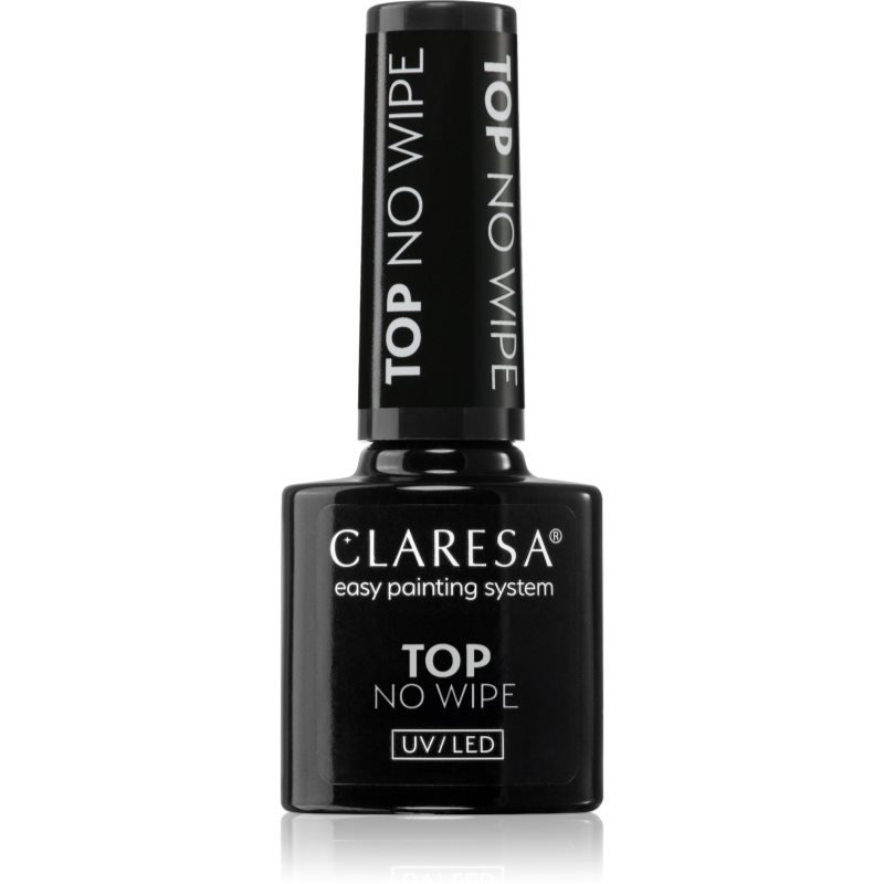 Claresa UV/LED Top No Wipe fényvédő fedő zselés lakk 5 g-Ár