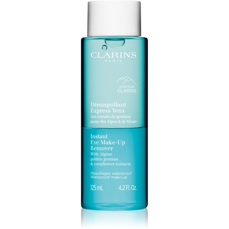 Clarins Cleansing Instant Eye Make-Up Remover kétfázisú szemfestéklemosó érzékeny szemre 125 ml-Ár