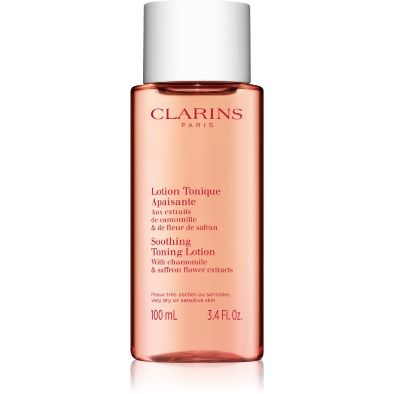 Clarins Cleansing Soothing Toning Lotion tisztító és nyugtató toner az érzékeny száraz bőrre 100 ml