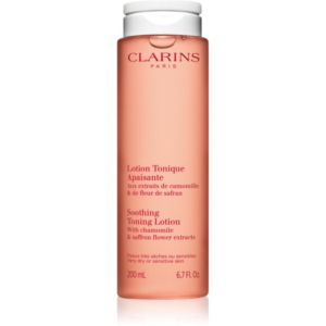 Clarins Cleansing Soothing Toning Lotion tisztító és nyugtató toner az érzékeny száraz bőrre 200 ml-Ár
