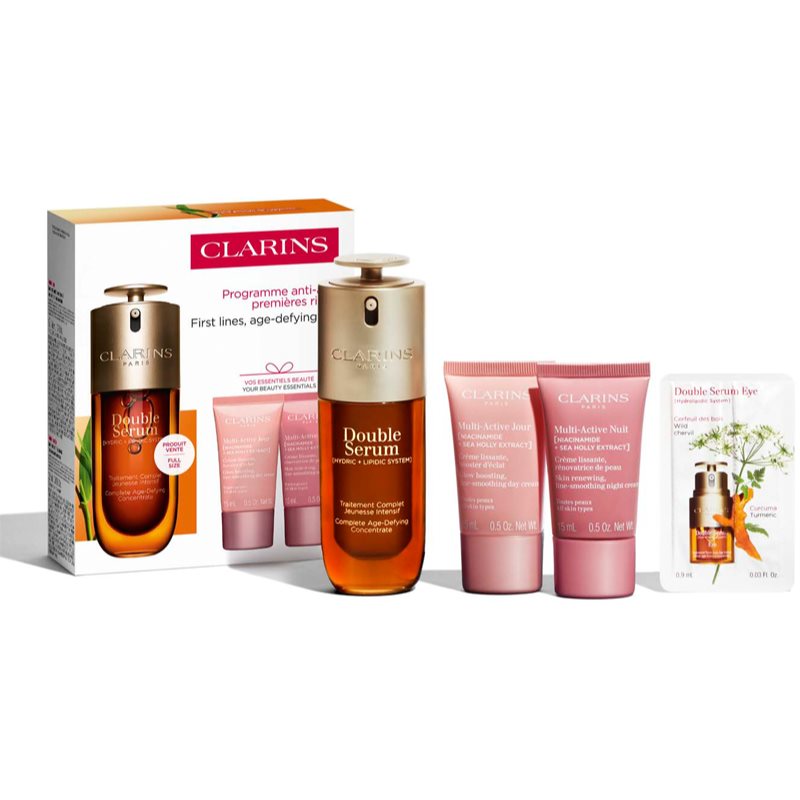 Clarins Double Serum & Multi-Active ajándékszett minden bőrtípusra