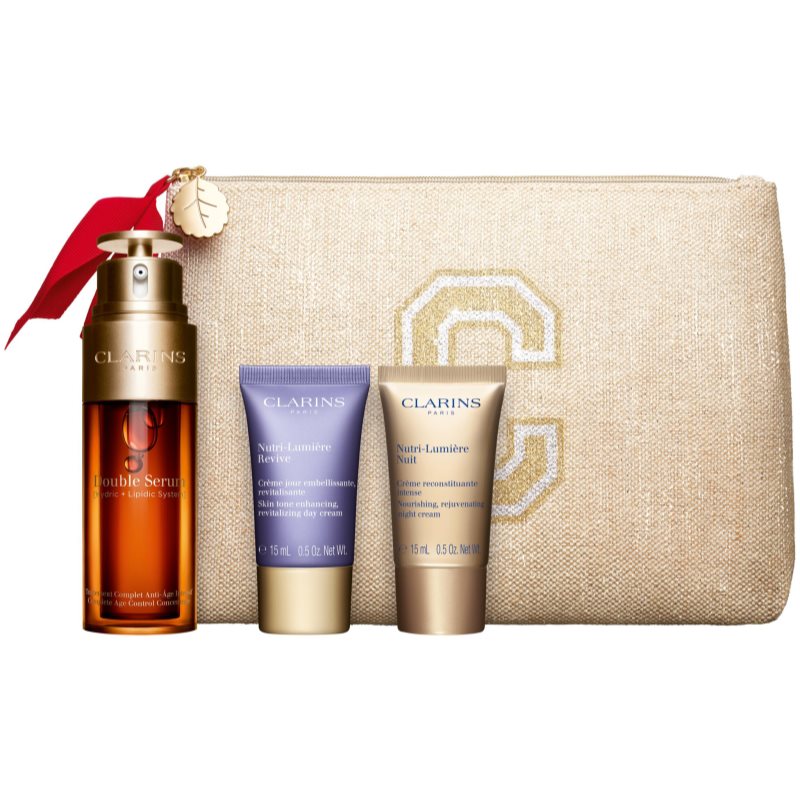 Clarins Double Serum & Nutri-Lumière Collection karácsonyi ajándékszett érett bőrre-Ár