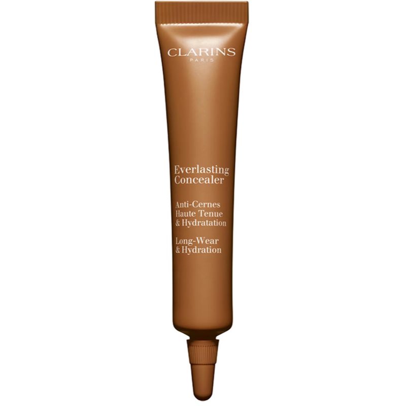 Clarins Everlasting Concealer Long-Wear & Hydration hidratáló korrektor sötét karikákra árnyalat 04 deep 12 ml-Ár