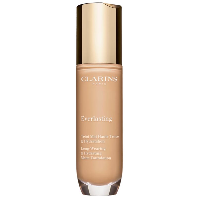 Clarins Everlasting Foundation tartós alapozó matt hatással árnyalat 105N - Nude 30 ml-Ár