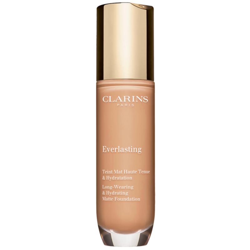 Clarins Everlasting Foundation tartós alapozó matt hatással árnyalat 107C - Beige 30 ml-Ár