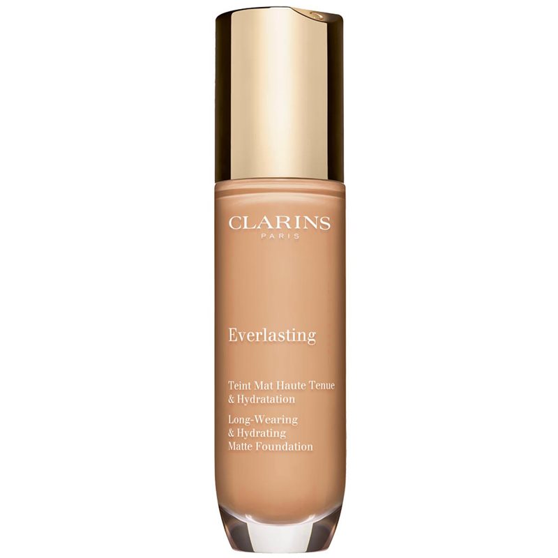 Clarins Everlasting Foundation tartós alapozó matt hatással árnyalat 108W - Sand 30 ml-Ár
