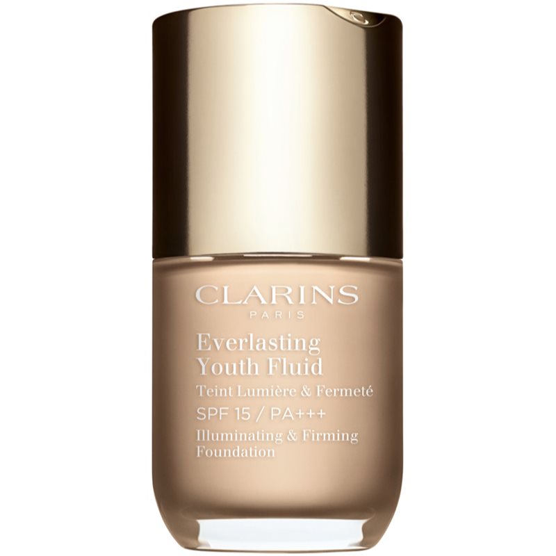 Clarins Everlasting Youth Fluid Foundation élénkítő make-up SPF 15 árnyalat 103 Ivory 30 ml-Ár