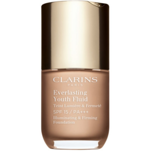 Clarins Everlasting Youth Fluid Foundation élénkítő make-up SPF 15 árnyalat 107 Beige 30 ml-Eredeti