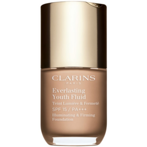 Clarins Everlasting Youth Fluid Foundation élénkítő make-up SPF 15 árnyalat 109 Wheat 30 ml-Ár