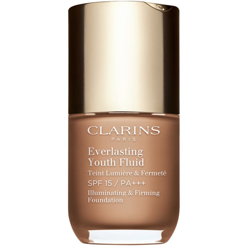 Clarins Everlasting Youth Fluid Foundation élénkítő make-up SPF 15 árnyalat 112.3 Sandalwood 30 ml-Ár