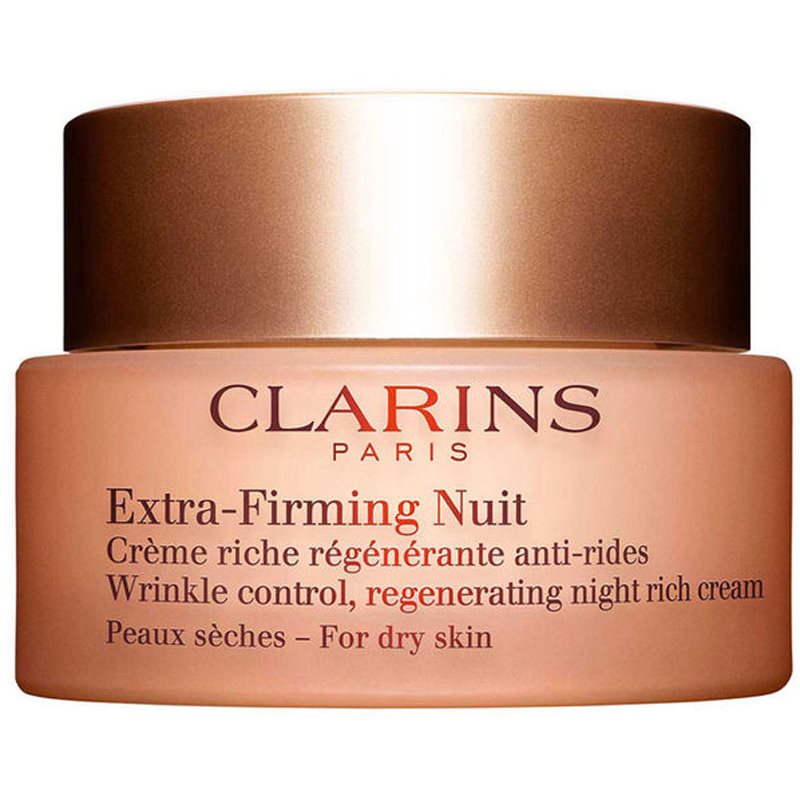 Clarins Extra-Firming Night éjszakai feszesítő és ránctalanító krém száraz bőrre 50 ml-Eredeti