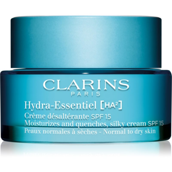 Clarins Hydra-Essentiel [HA²] Silky Cream SPF 15 selymesen gyengéd hidratáló krém SPF 15 50 ml-Ár