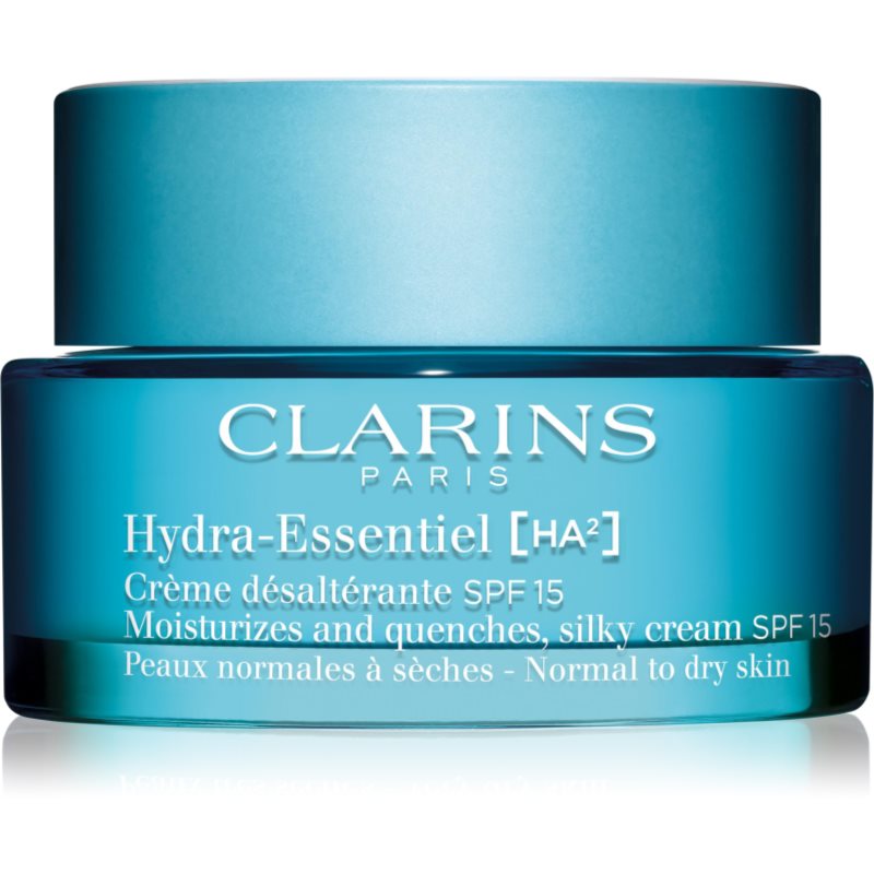Clarins Hydra-Essentiel [HA²] Silky Cream SPF 15 selymesen gyengéd hidratáló krém SPF 15 50 ml-Ár
