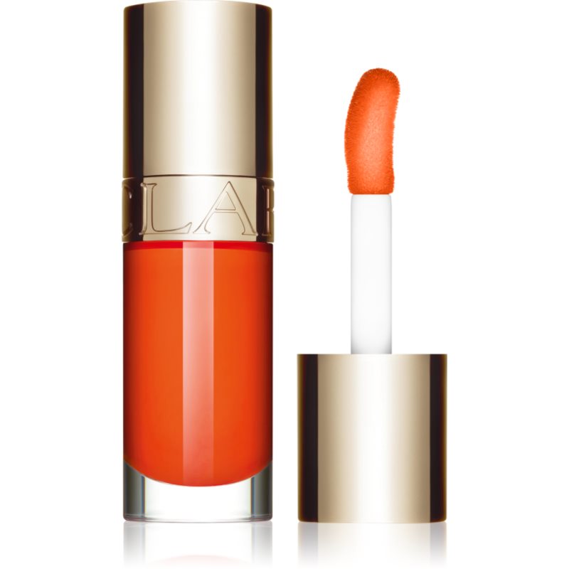 Clarins Lip Comfort Oil Limited Edition ajak olaj hidratáló hatással árnyalat 22 daring orange 7 ml-Ár