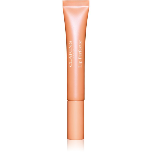 Clarins Lip Perfector Glow csillogó fény az arcra és a szájra árnyalat 22 peach glow 12 ml-Ár