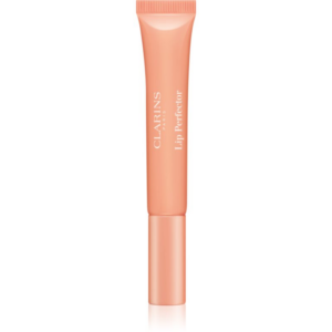 Clarins Lip Perfector Shimmer ajakfény hidratáló hatással árnyalat 02 Apricot Shimmer 12 ml-Eredeti